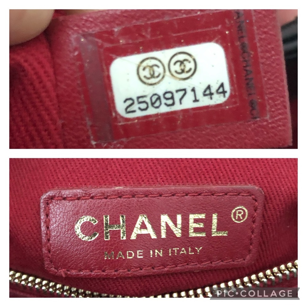 Chanel Coco top handles chevron Iridescent calfskin Leather flap small size bag. - Picture 13 of 17